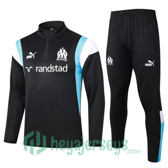 Tracksuit Olympique Marseille Black 2023/2024