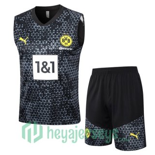 Borussia Dortmund Soccer Vest + Shorts Black 2023/2024