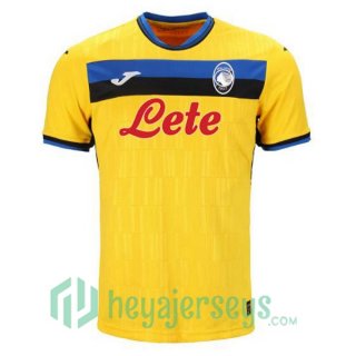 Atalanta Third Soccer Jerseys Yellow 2024/2025