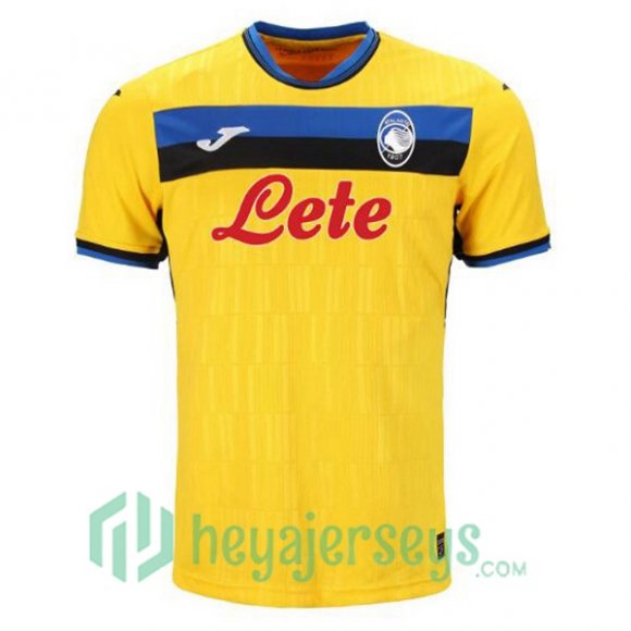 Atalanta Third Soccer Jerseys Yellow 2024/2025