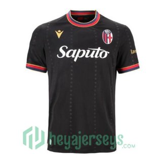 Bologna Third Soccer Jerseys Black 2024/2025