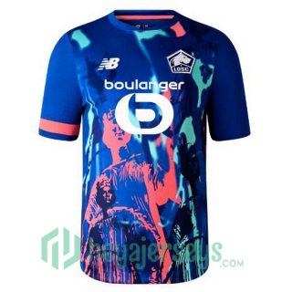 Lille OSC Fourth Soccer Jerseys Blue 2023/2024