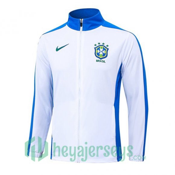 Training Jacket Brazil White 2024/2025