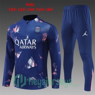 Tracksuit Paris Saint Germain Kids Blue Royal 2024/2025