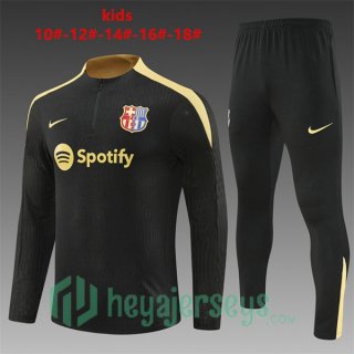 Tracksuit FC Barcelona Kids Black 2024/2025