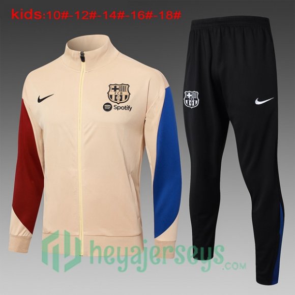 Training Jacket FC Barcelona Kids Yellow 2024/2025