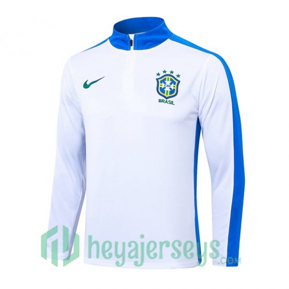 Training Sweatshirt Brazil White 2024/2025