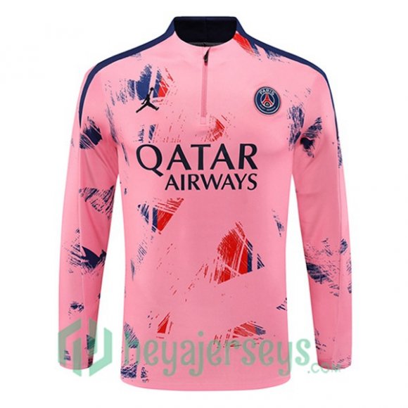 Training Sweatshirt Paris Saint Germain Rose 2024/2025