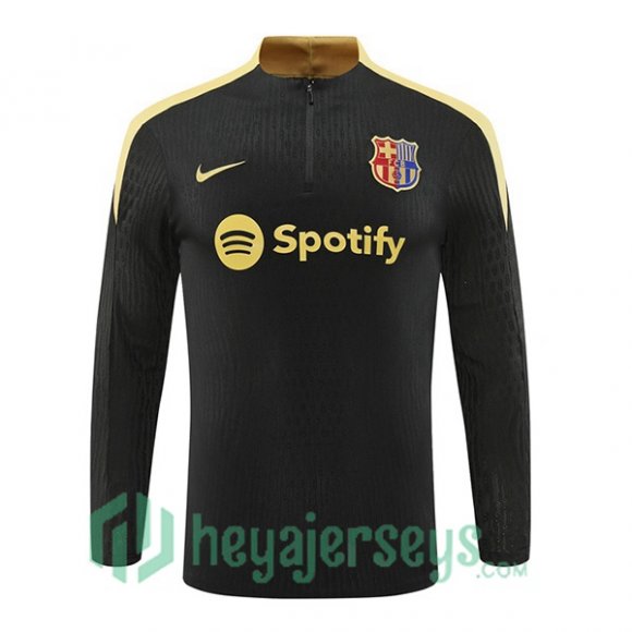 Training Sweatshirt FC Barcelona Black 2024/2025