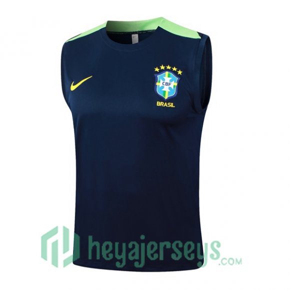 Soccer Vest Brazil Blue Royal 2024/2025