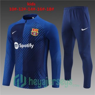 Tracksuit FC Barcelona Kids Blue 2023/2024