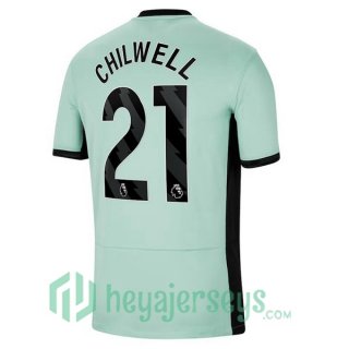 FC Chelsea (Chilwell 21) Soccer Jersey Third Green 2023/2024
