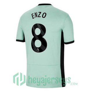 FC Chelsea (Enzo 8) Soccer Jersey Third Green 2023/2024