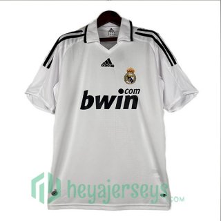 Real Madrid Retro Home White 2008-2009
