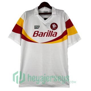 AS Roma Retro Away White 1990-1991