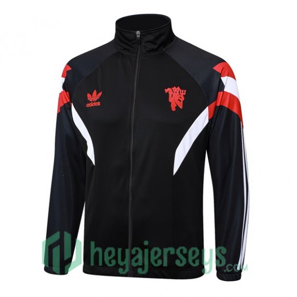 Training Jacket Manchester United Black 2024/2025