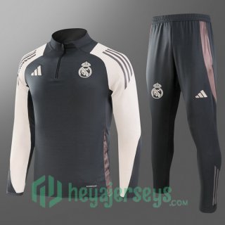 Tracksuit Real Madrid Kids Gray 2024/2025