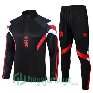 Tracksuit Manchester United Black 2024/2025