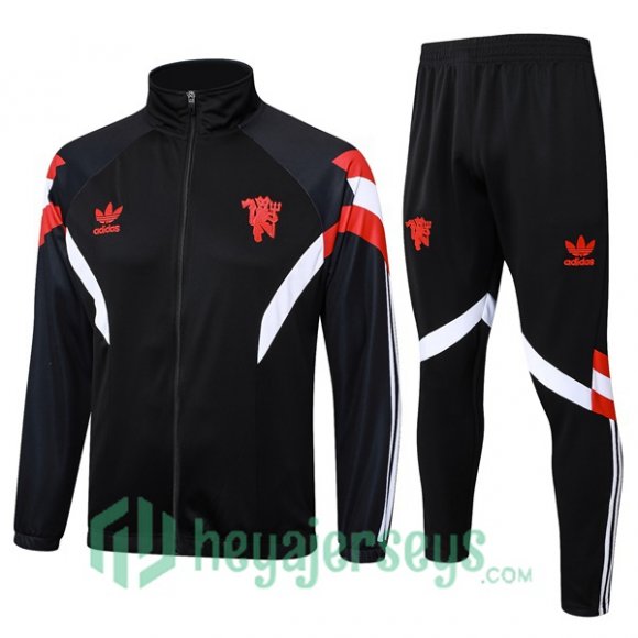 Training Jacket Manchester United Black 2024/2025