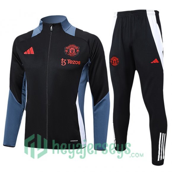 Training Jacket Manchester United Black 2024/2025