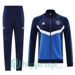 Training Jacket Manchester United Blue Royal 2024/2025