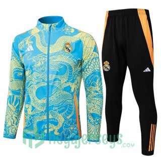 Training Jacket Real Madrid Blue 2024/2025