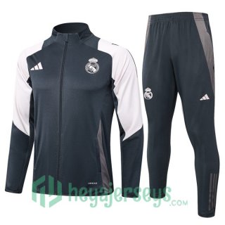 Training Jacket Real Madrid Gray 2024/2025