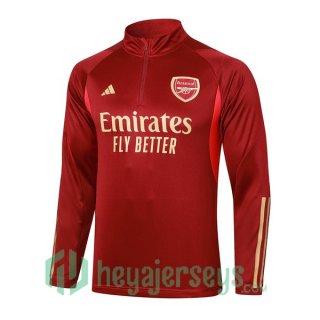 Training Sweatshirt FC Arsenal Red 2023/2024