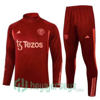Tracksuit Manchester United Red 2023/2024