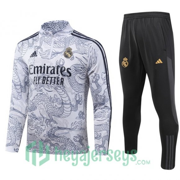 Tracksuit Real Madrid White 2023/2024