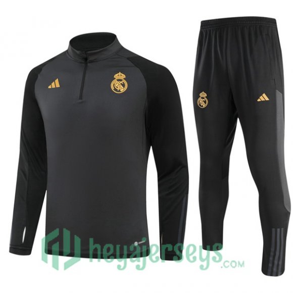 Tracksuit Real Madrid Black 2023/2024