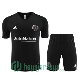 Inter Miami CF Training T-Shirts + Shorts Black 2023/2024