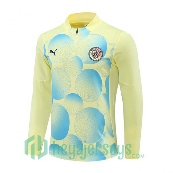 Training Sweatshirt Manchester City Yellow 2024/2025