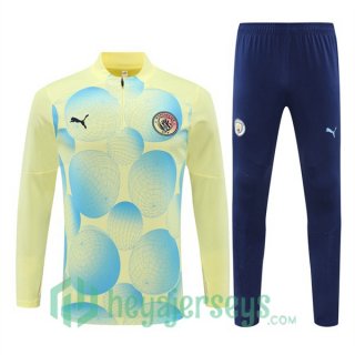 Tracksuit Manchester City Yellow 2024/2025