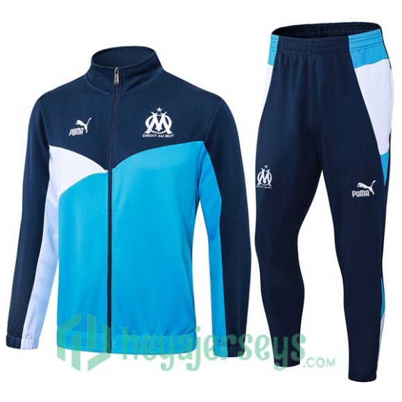 Training Jacket Olympique Marseille Blue Royal 2024/2025