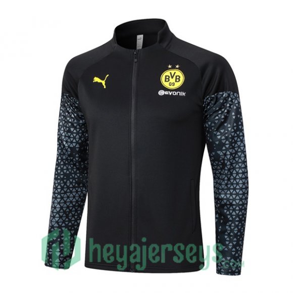 Training Jacket Borussia Dortmund Black 2023/2024