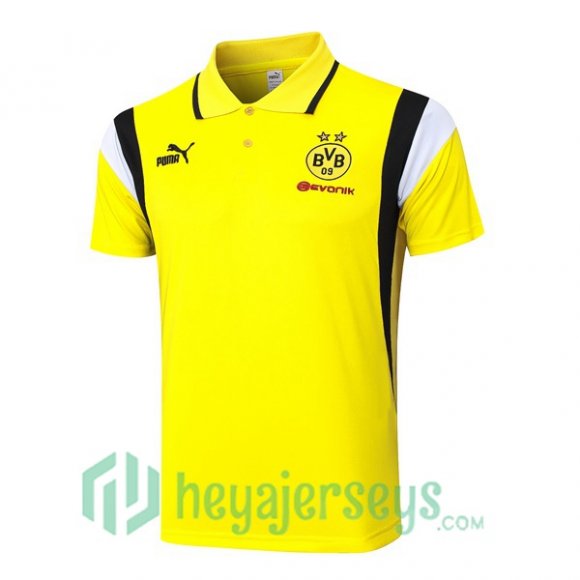 Borussia Dortmund Soccer Polo Yellow 2023/2024