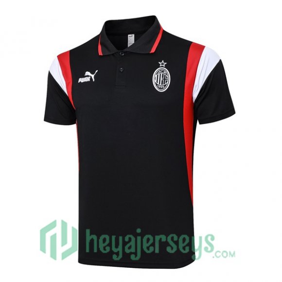 AC Milan Soccer Polo Black 2023/2024