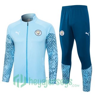 Training Jacket Manchester City Blue 2023/2024