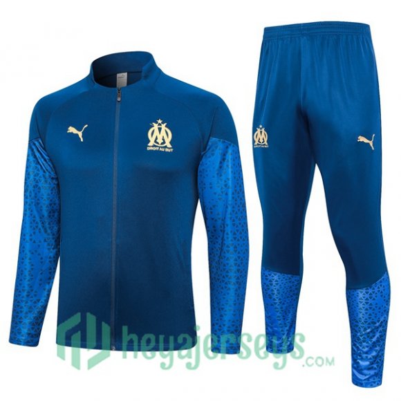 Training Jacket Olympique Marseille Blue 2023/2024