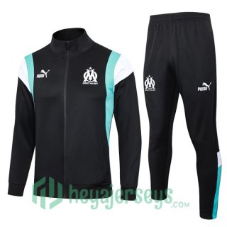 Training Jacket Olympique Marseille Black 2023/2024