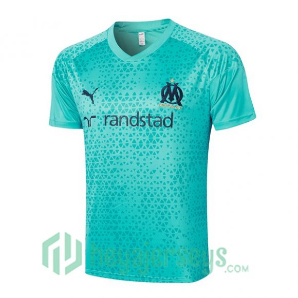 Olympique Marseille Training T-Shirts Blue 2023/2024