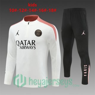 Tracksuit Paris Saint Germain Kids White 2024/2025