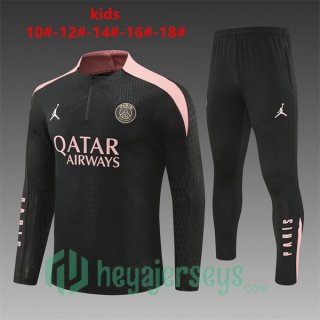 Tracksuit Paris Saint Germain Kids Black 2024/2025