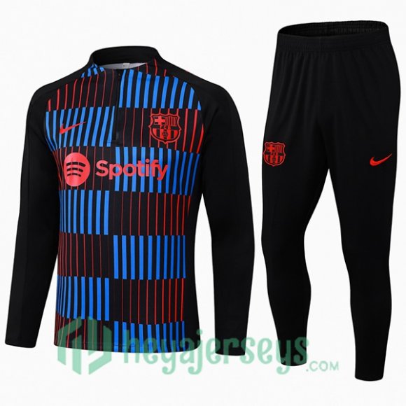 Tracksuit FC Barcelona Blue Black Red 2024/2025