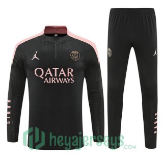 Tracksuit Paris Saint Germain Black 2024/2025