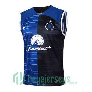 Soccer Vest Inter Milan Blue Black 2024/2025