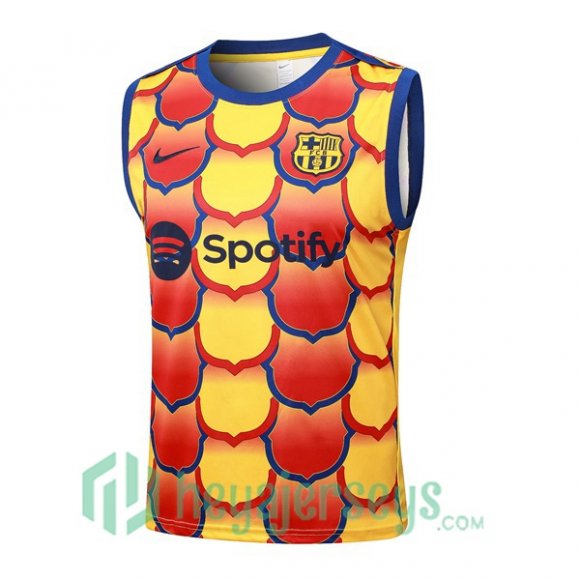 Soccer Vest FC Barcelona Yellow 2024/2025