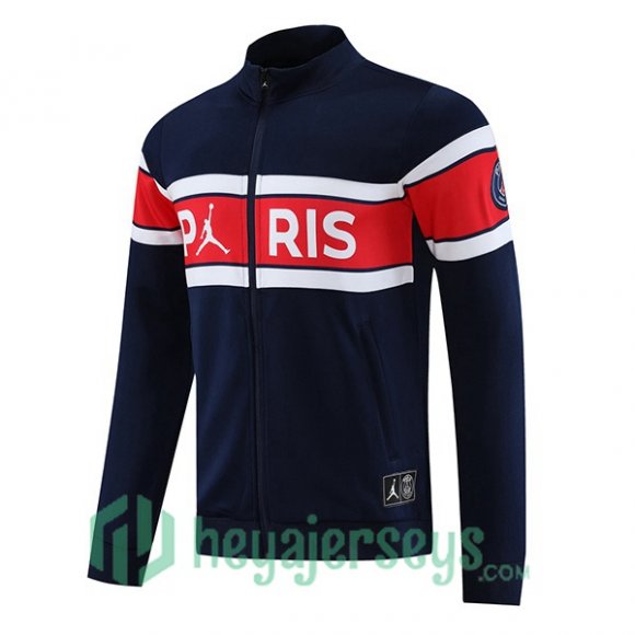 Training Jacket JORDAN Paris Saint Germain Blue Royal Red 2023/2024