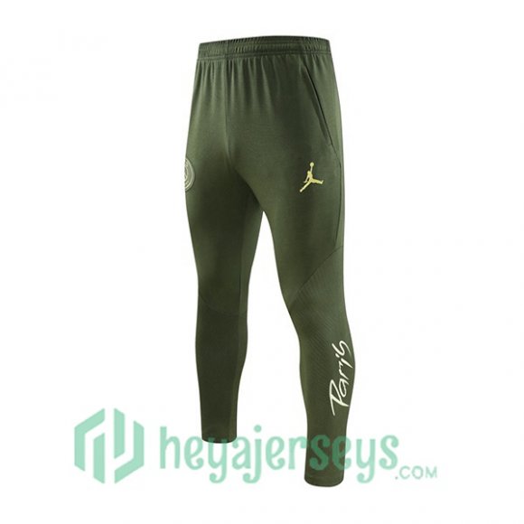 JORDAN Paris Saint Germain Training Pants Green 2023/2024